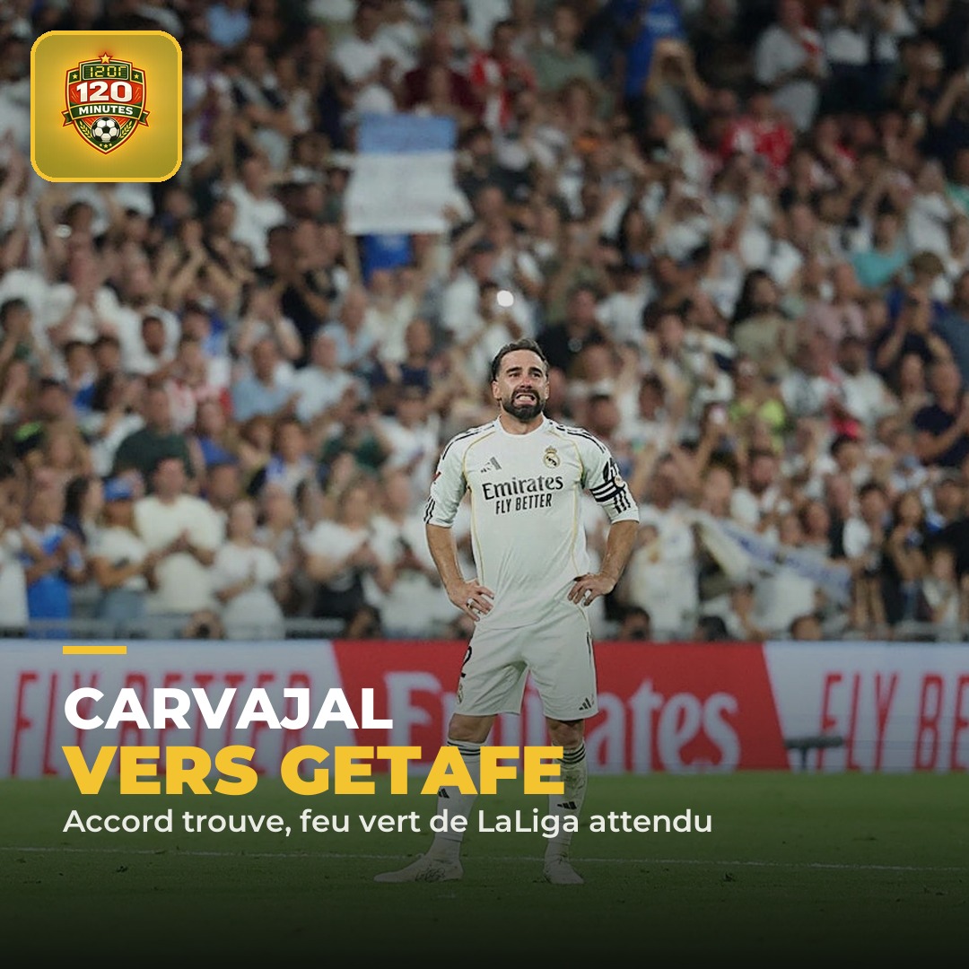 Fin feuileton pour Dani Carvajal : libre depuis son départ du Real Madrid cet été, il aurait trouvé un accord avec... Getafe !