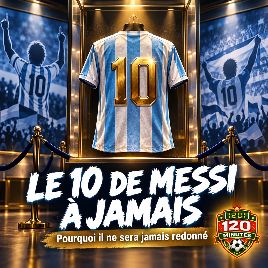 Pourquoi le 10 de Messi ne sera jamais redonné en Argentine.