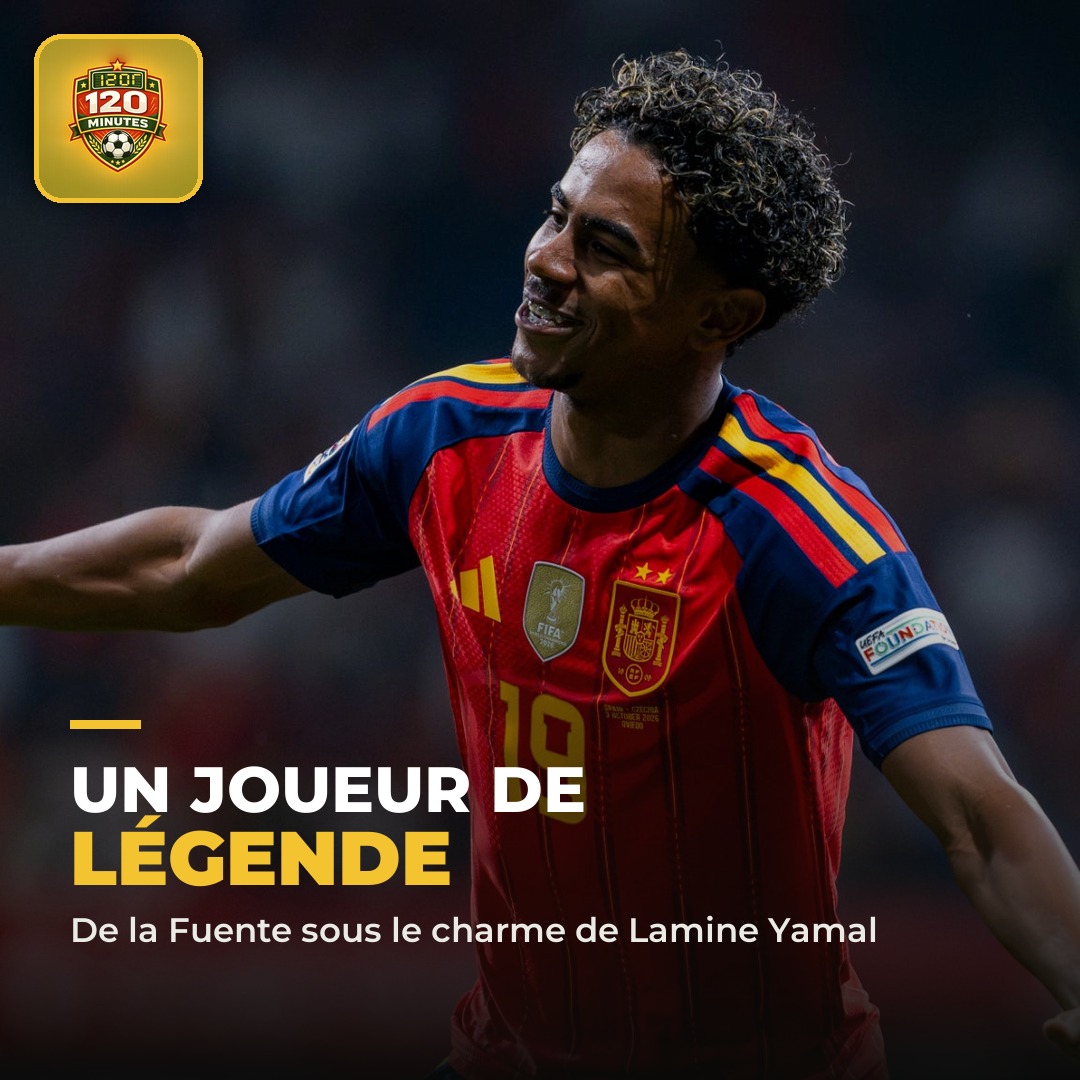 Luis de la Fuente n'a plus de mots pour Lamine Yamal.