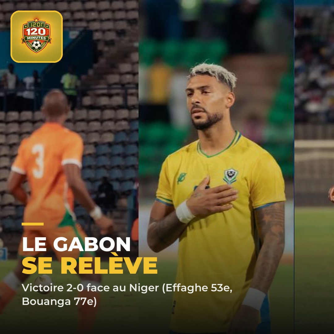 Le Gabon se relève immédiatement.