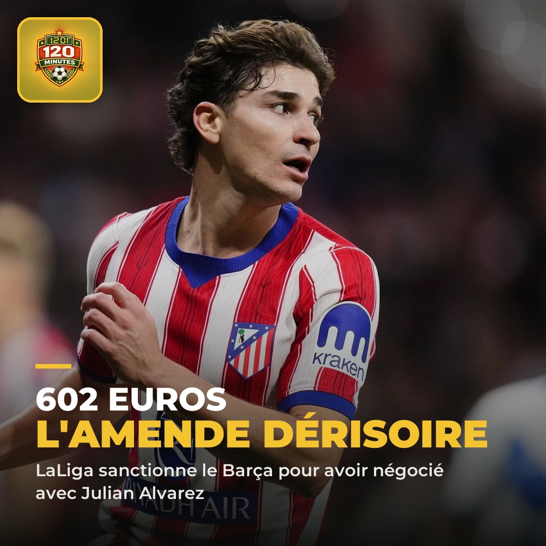 602 euros : l'amende dérisoire infligée au Barça pour avoir négocié avec Alvarez