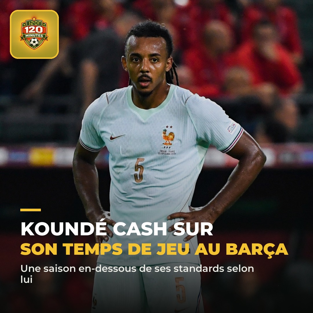 Jules Koundé ne se cache pas derrière les excuses.