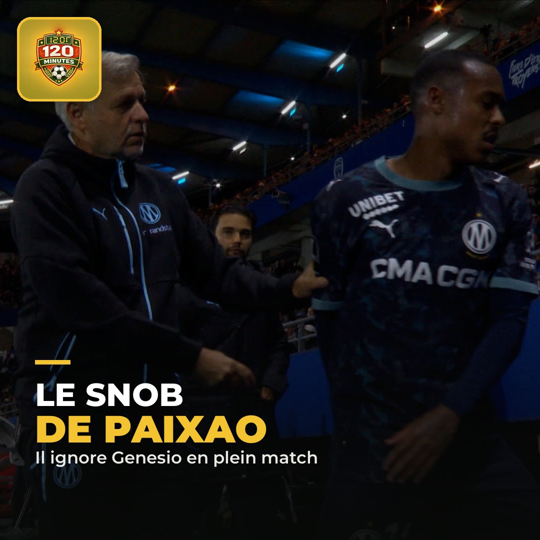 SNOB DEVANT TOUT LE MONDE : Igor Paixao a snobé son propre entraîneur devant tout le stade de l'Aube.