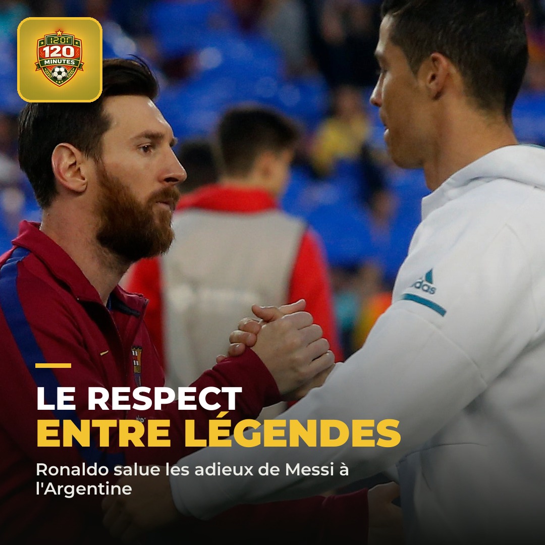 Respect entre légendes. Au lendemain de ses adieux à l'Argentine, Lionel Messi a publié un long message de remerciement sur Instagram
