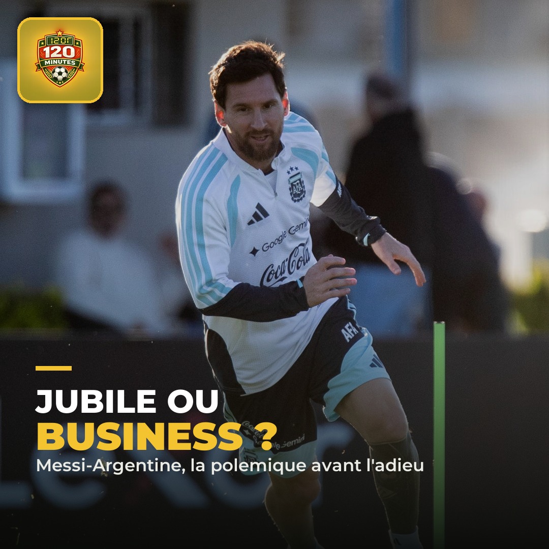 Argent avant tout : le dernier match de Lionel Messi avec l'Argentine (mardi minuit, face au Bénin) ressemble de plus en plus à un jubilé organisé à la hâte plu