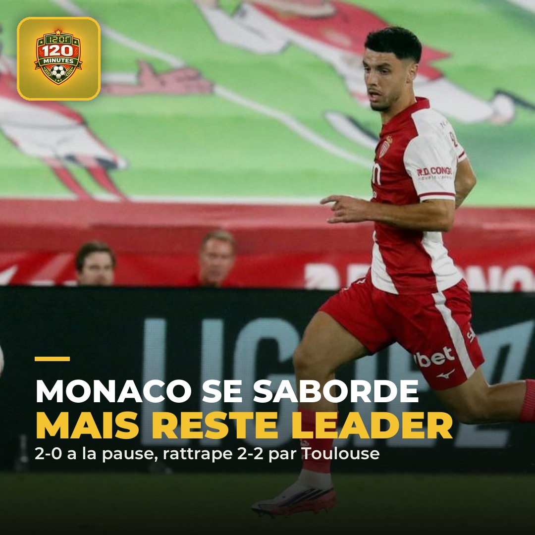 Monaco se saborde mais reste leader de Ligue 1 !