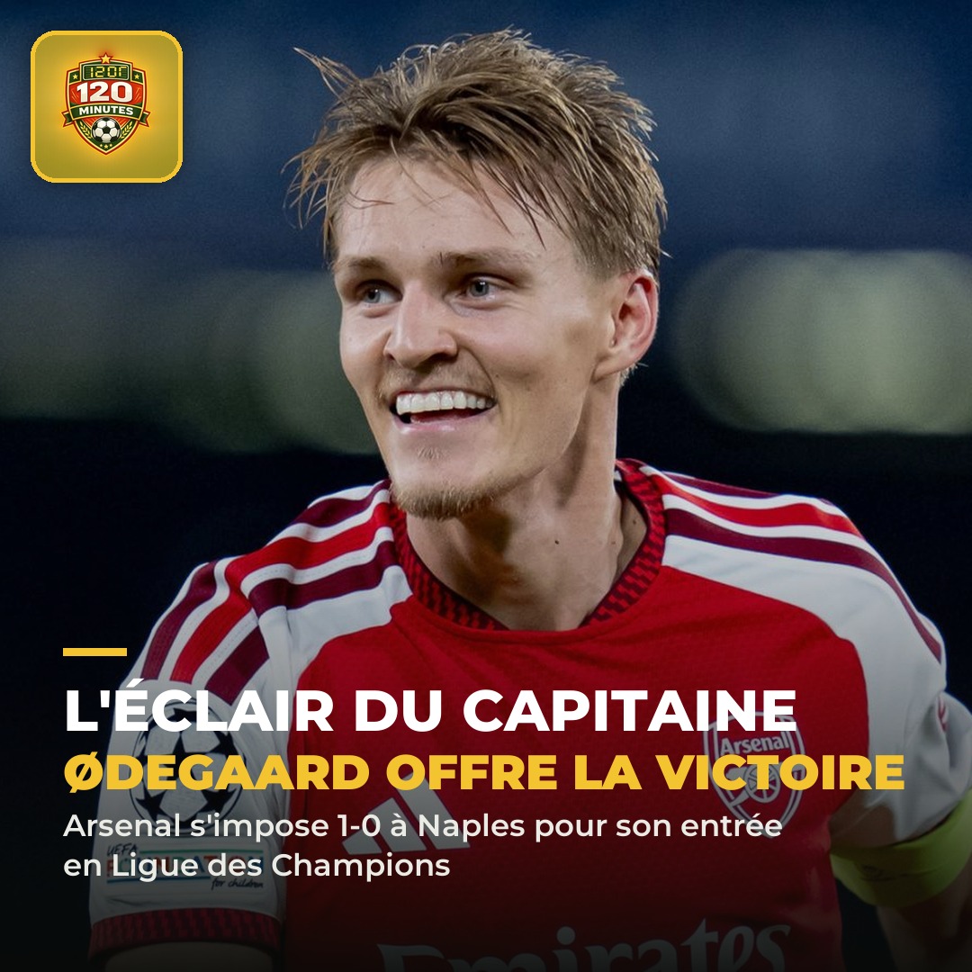 Un éclair de capitaine pour débloquer Arsenal.