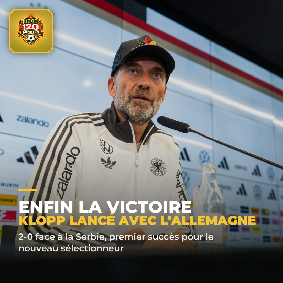 Jürgen Klopp a enfin goûté à la victoire avec la Mannschaft.