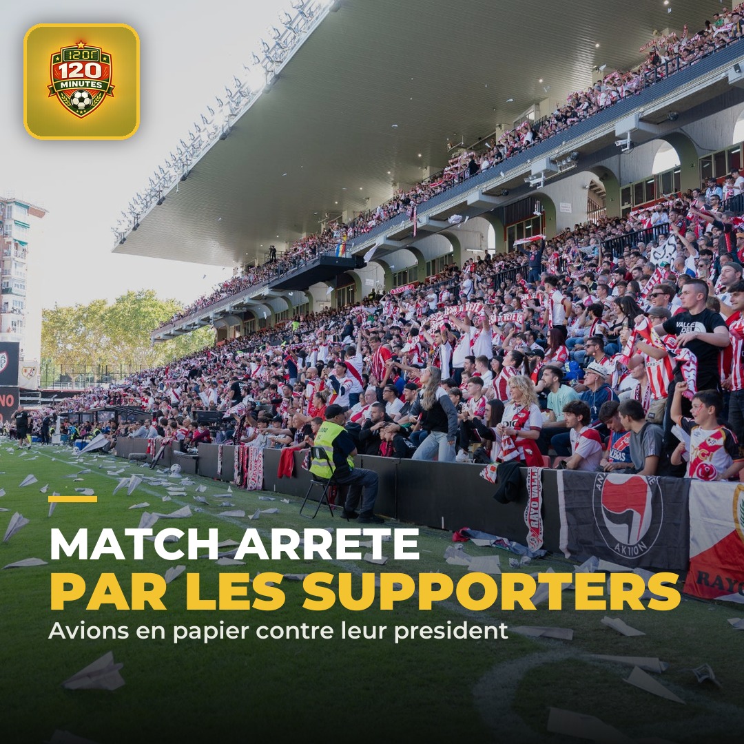 Supporters furieux : un match de Liga arrêté en plein milieu !