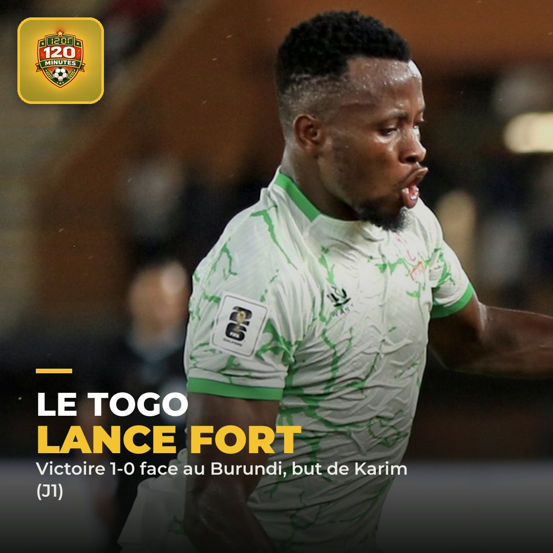 Retour sur l'entame parfaite du Togo lors de la 1ère journée des éliminatoires de la CAN 2027.