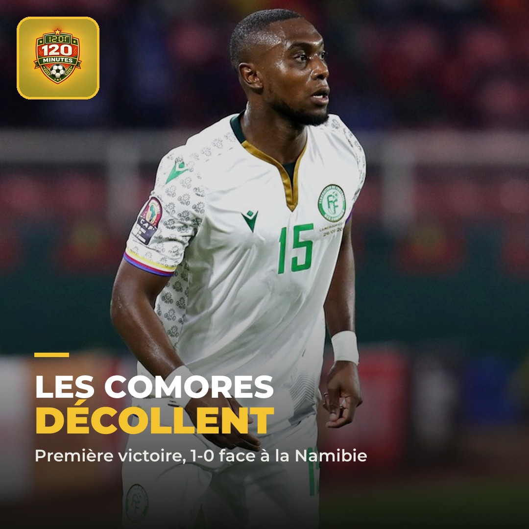 Les Comores décrochent leur première victoire dans les éliminatoires de la CAN 2027.