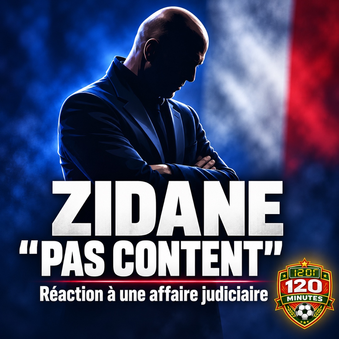 Zidane "pas content" après la mise en examen de Sanhadji.
