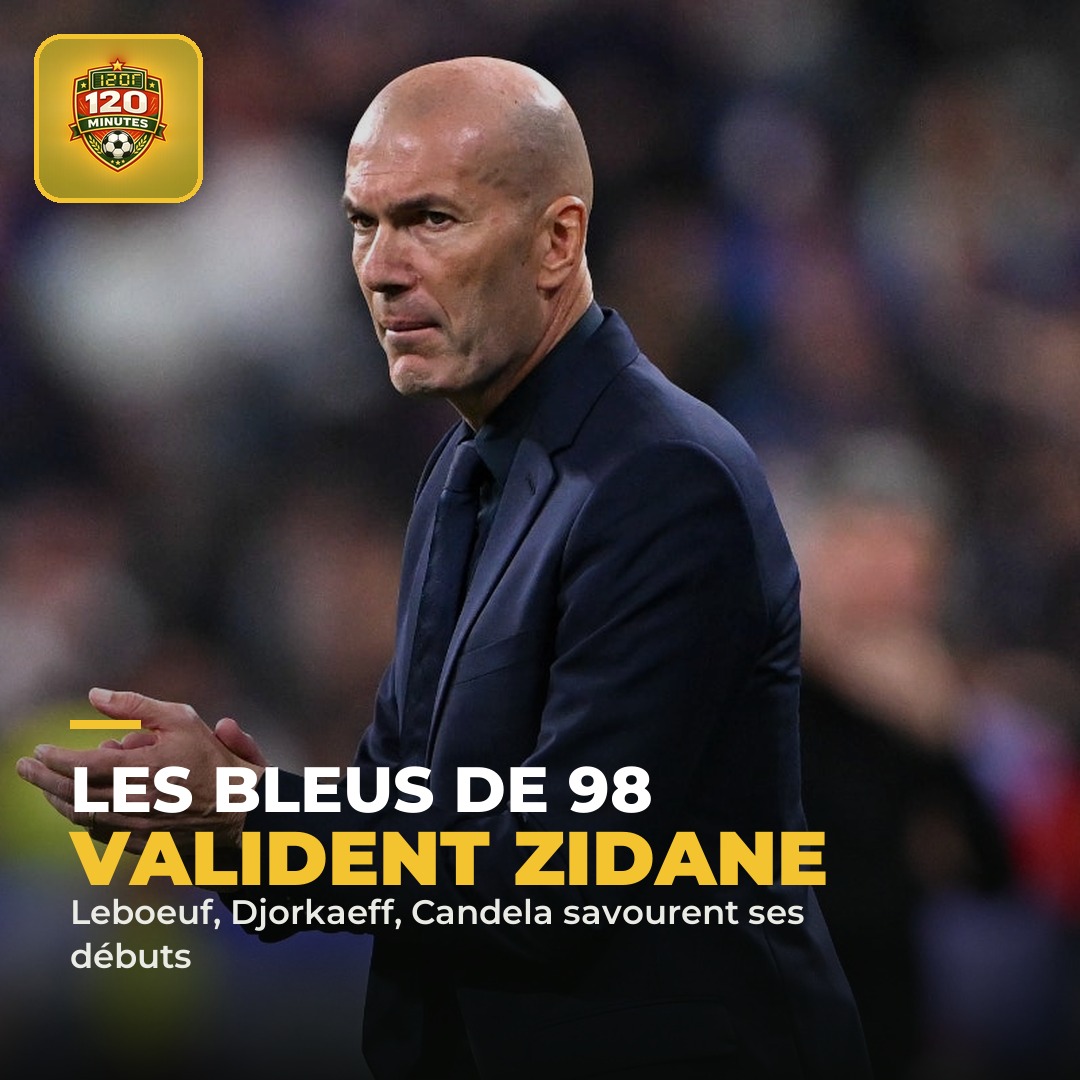 Les Bleus de 98 valident les débuts de Zidane : réunis à Metz pour le jubilé de Robert Pirès, Leboeuf, Djorkaeff, Candela et Karembeu ont savouré le sans-faute 