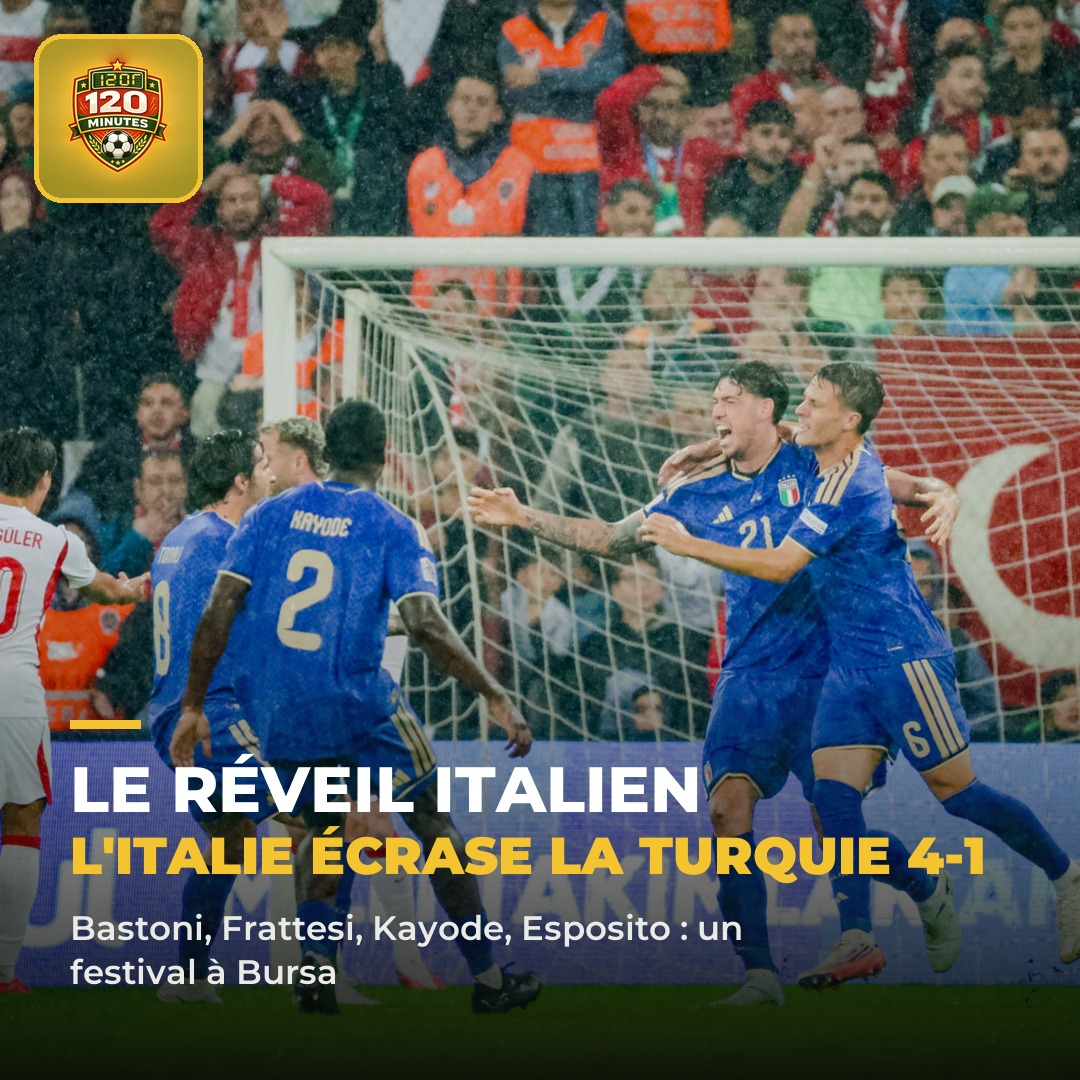 L'Italie répond présent après son faux pas.