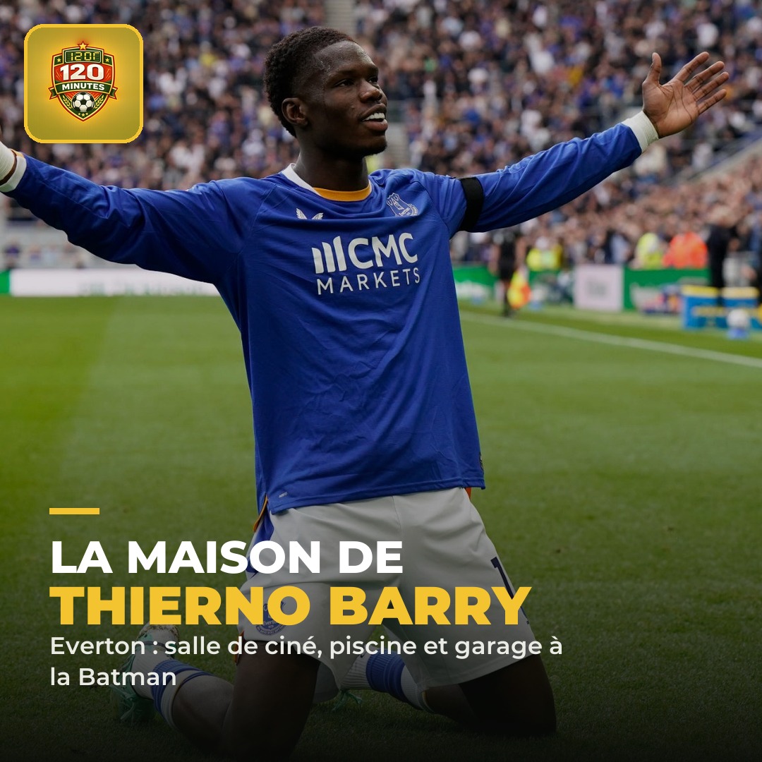 La maison de Thierno Barry : salle de ciné privée, piscine intérieure et un garage avec plaque tournante… Bruce Wayne peut aller se rhabiller.