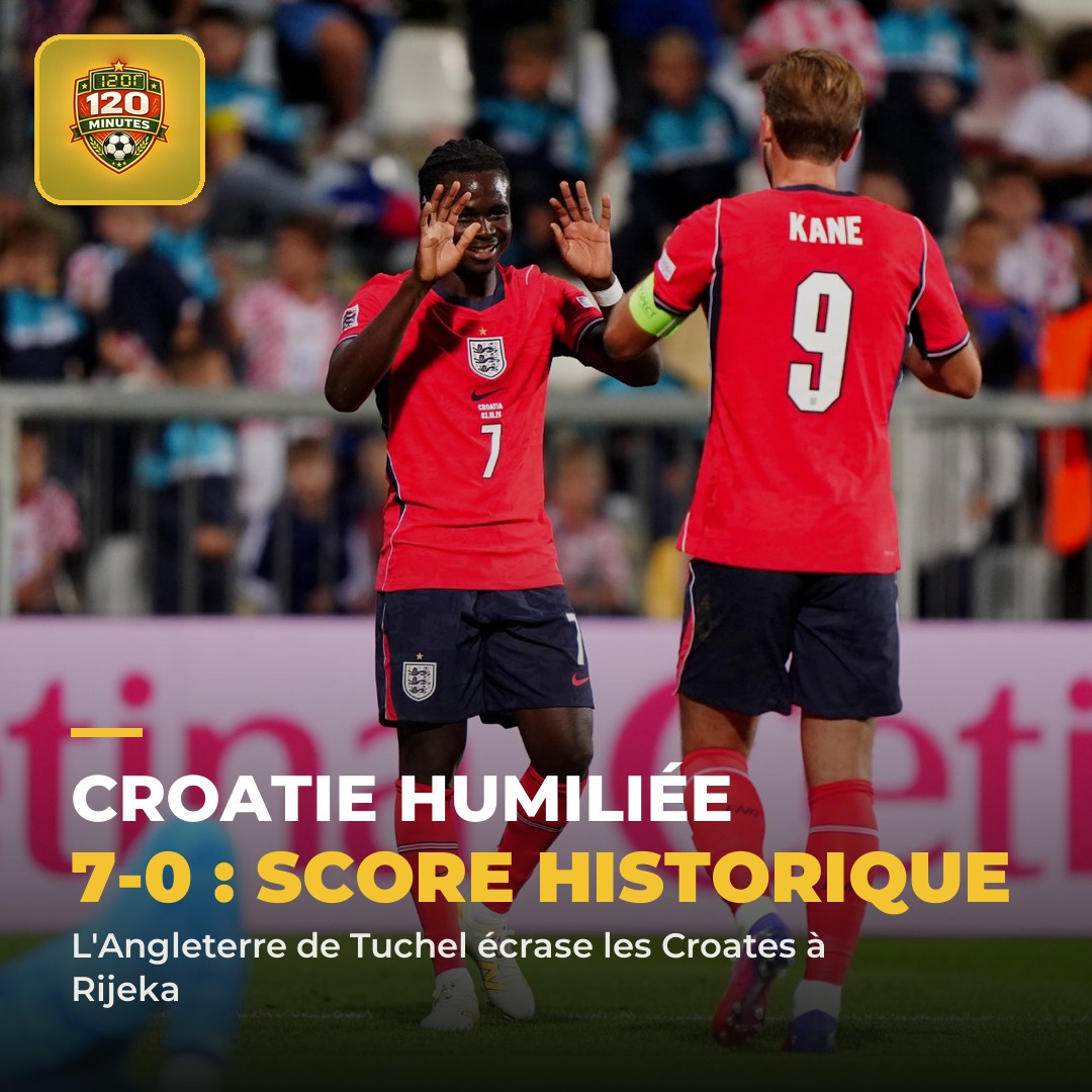 Humiliation historique pour la Croatie !