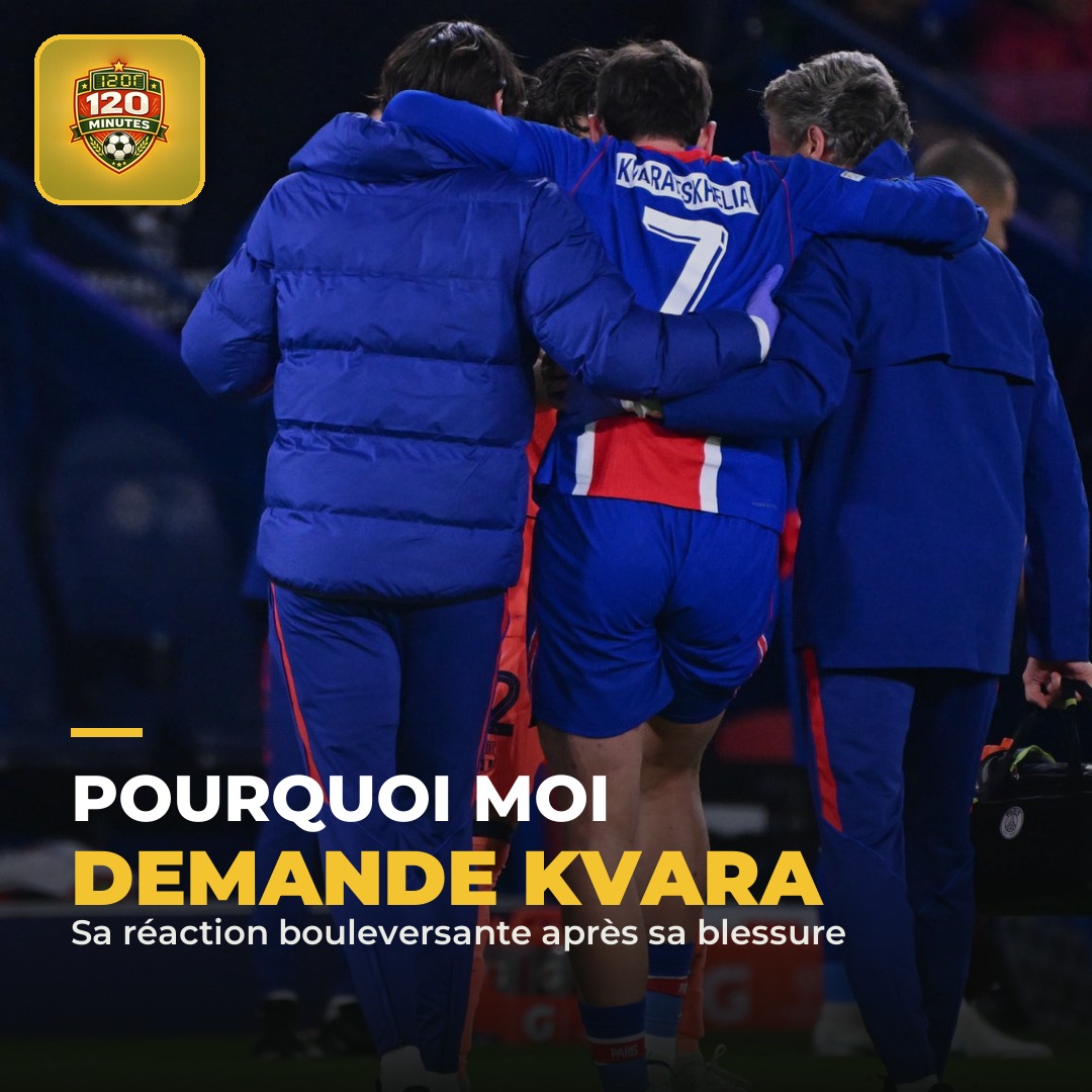 Bouleversant. Après l’annonce de sa rupture des ligaments croisés, Khvicha Kvaratskhelia a brisé le silence sur les réseaux sociaux.