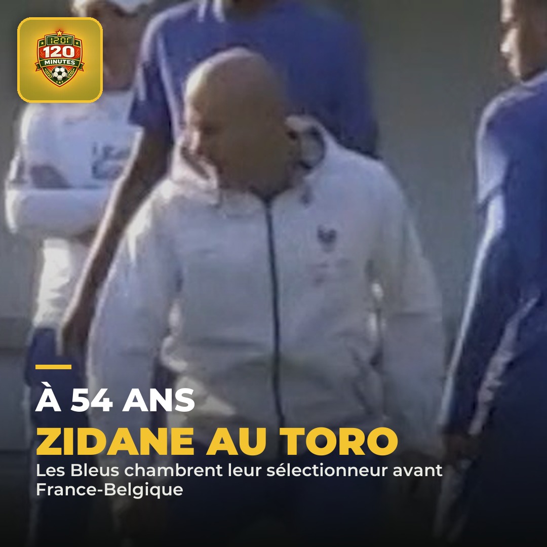 Même à 54 ans, Zidane a toujours le ballon collé aux pieds.