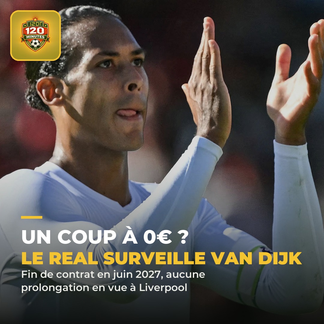 Le Real Madrid pourrait rafler Van Dijk... gratuitement.