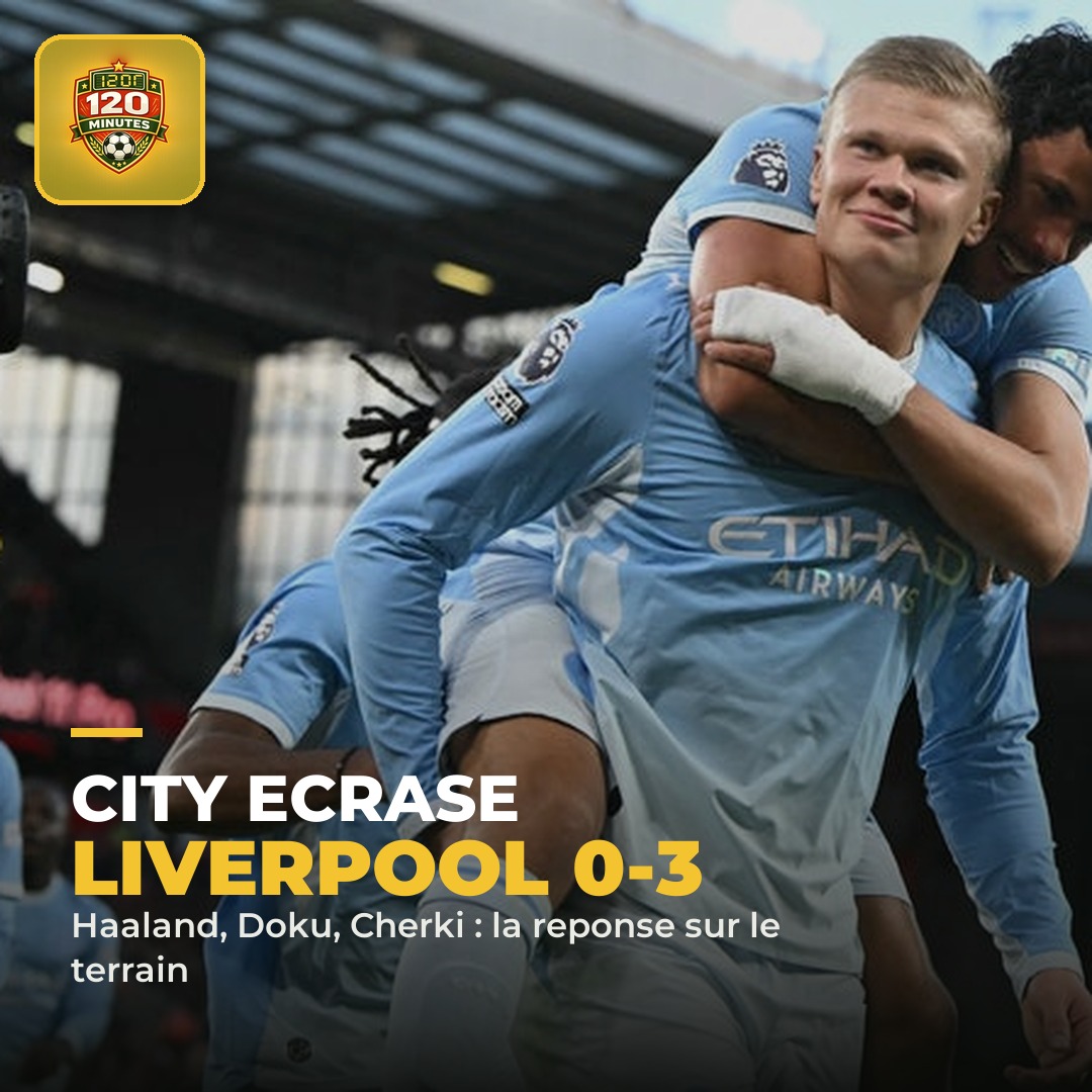Massacre total à Anfield. Quelques minutes après l'accueil hostile ("tricheurs", "relégués") réservé par les supporters de Liverpool à Manchester City pour s...
