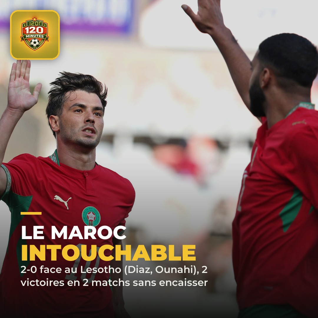 Le Maroc enchaîne, toujours aussi solide.