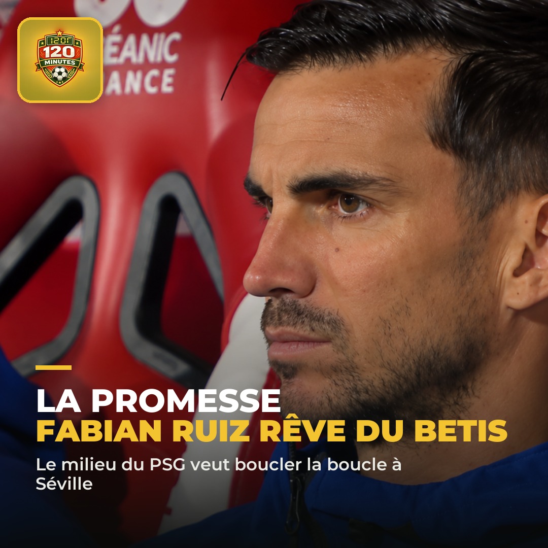 Fabian Ruiz a déjà choisi où il finira sa carrière.