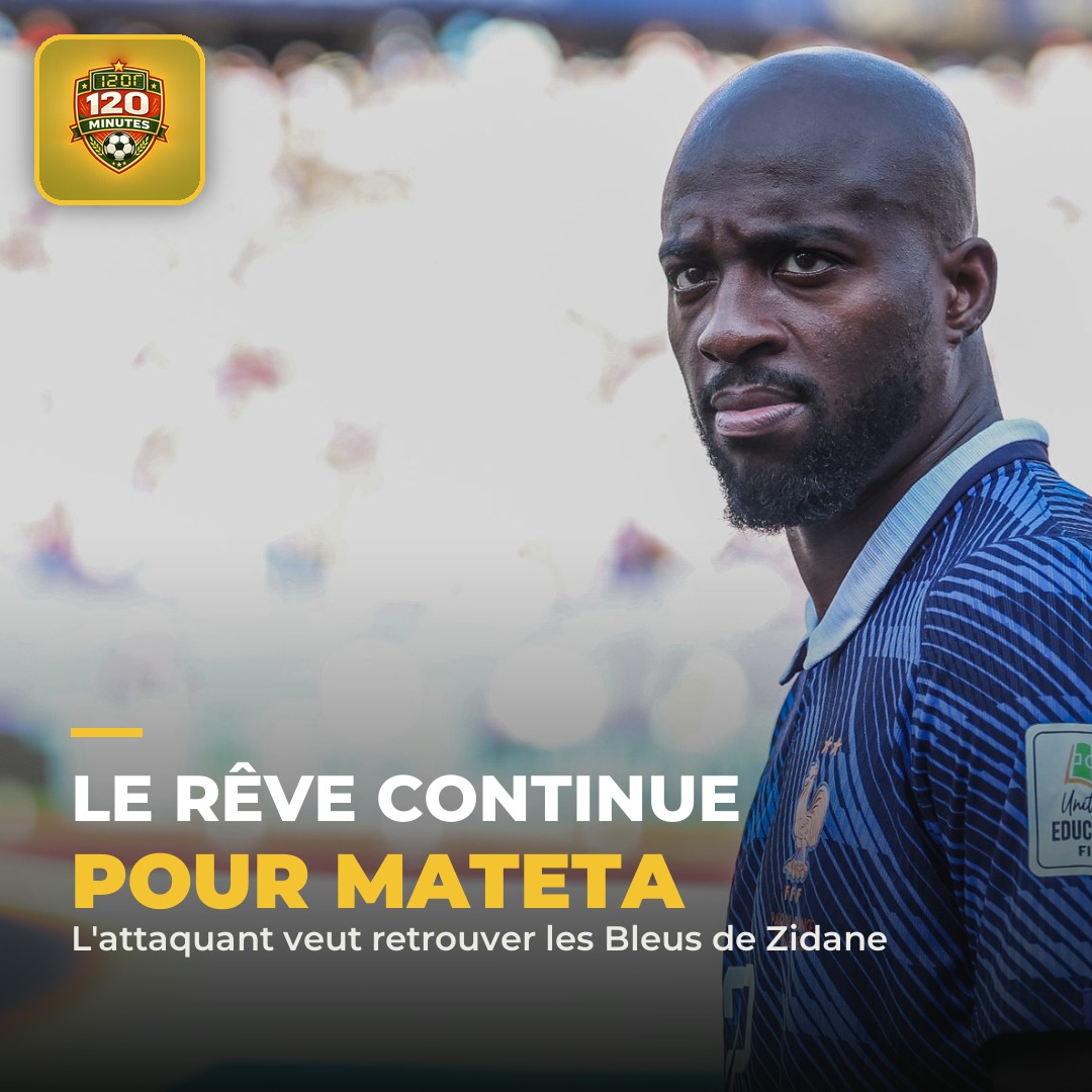 REVE — Jean-Philippe Mateta n'a plus joué depuis la 1re journée de Premier League, plombé par une blessure à l'ischio.