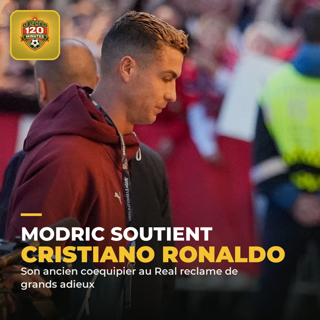 Modric soutient Ronaldo : alors que le Portugal est en plein psychodrame avec sa star, l'ancien coéquipier de CR7 au Real Madrid a pris sa défense.
