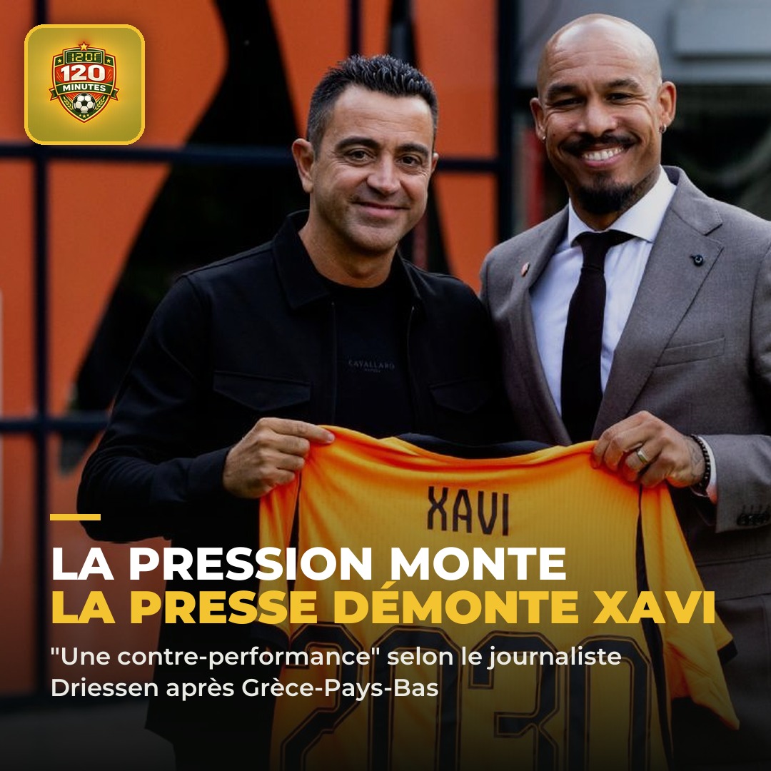 La lune de miel est déjà terminée pour Xavi aux Pays-Bas.