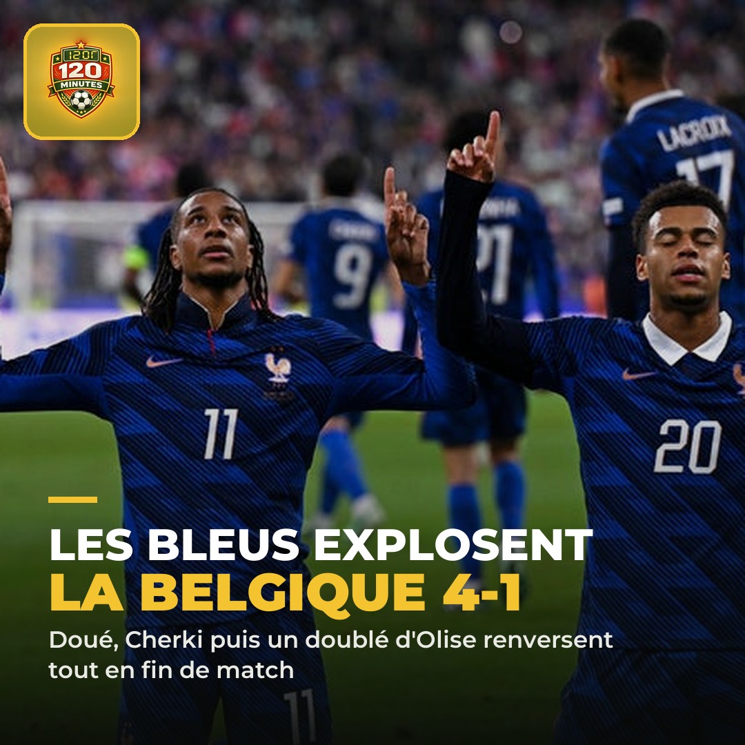 Quelle fin de match des Bleus !