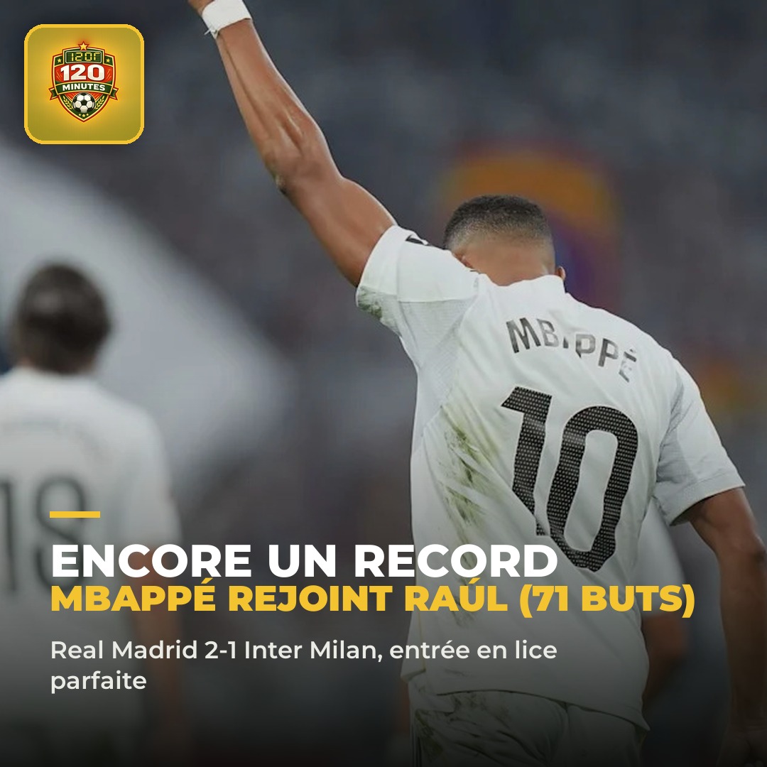 Mbappé est entré un peu plus dans l'histoire de la Ligue des Champions dès la journée 1.